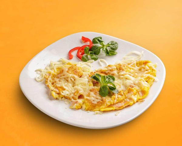 Omleta cu Sunca si Cascaval